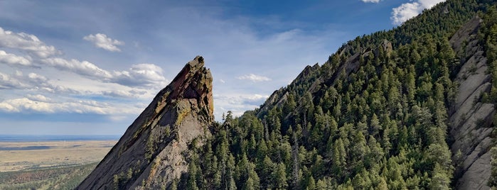The Flatirons is one of Boulder.