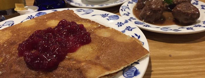 Al Johnson's Swedish Restaurant & Butik is one of America's Best Pancakes.