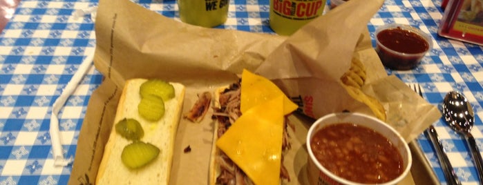 Dickey's is one of Scott’s Liked Places.