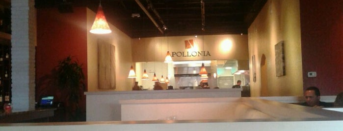 Apollonia Mediterranean Grill is one of Tempat yang Disukai Yael.