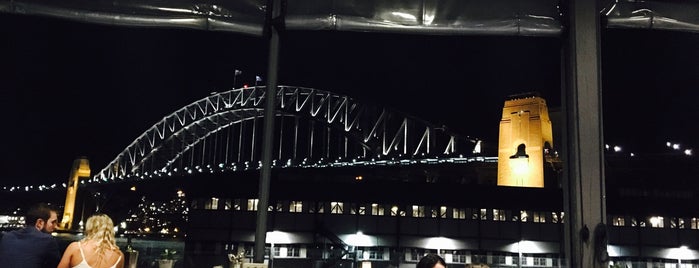 The Theatre Bar at the End of the Wharf is one of Sydney Drinking.