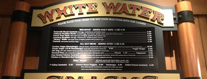 White Water Snacks is one of สถานที่ที่ Eric ถูกใจ.