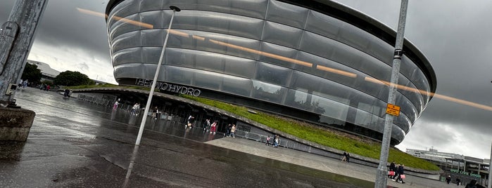 The OVO Hydro is one of Glasgow.