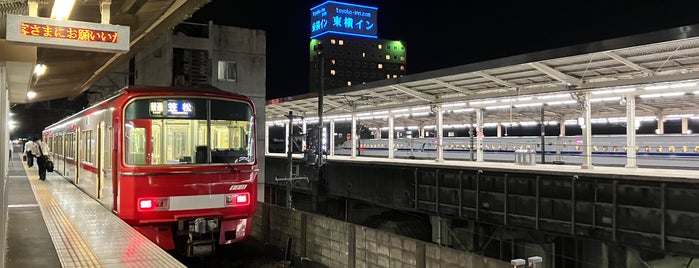 Shin-Hashima Station is one of 名古屋鉄道 #1.