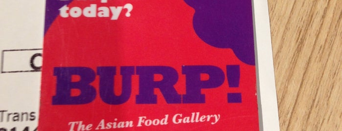 Burp! The Asian Food Gallery is one of Jalan-Jalan Cari Makan #1.