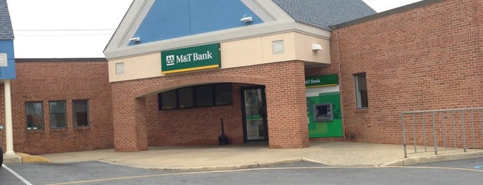 M&T Bank is one of Regular Places.