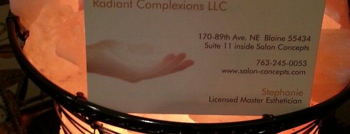 Salon Concepts/Radiant Complexions LLC is one of Tempat yang Disukai Ray.
