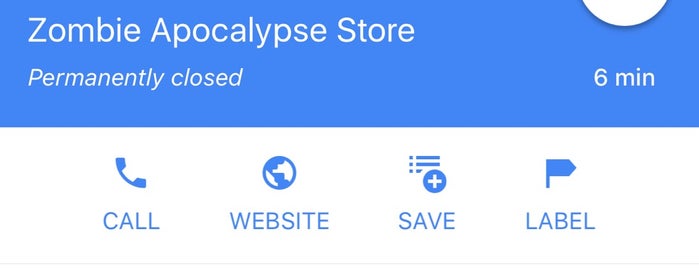 Zombie Apocalypse Store is one of Brians Vegas list.
