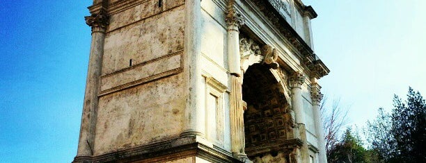 Arc de Titus is one of ROME - places.