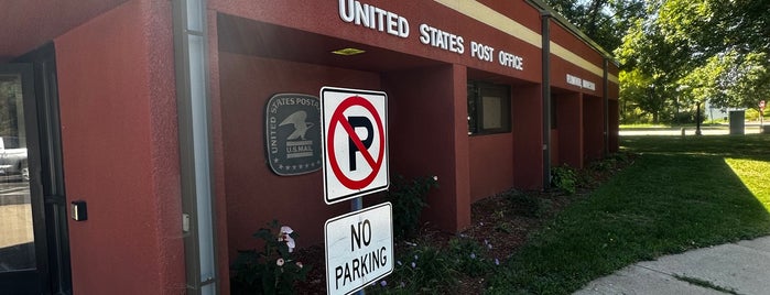 US Post Office is one of Frequent Stops.