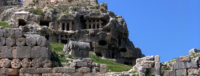 Tlos Ancient City is one of Turkey.