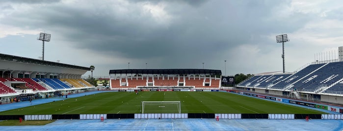 สนามกีฬากลางจังหวัดสุพรรณบุรี is one of 2023–24 Thai League 2 Stadium.