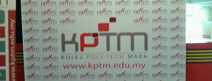 Kolej Universiti Poly-Tech MARA (KUPTM) is one of Learning Centres, MY #3.
