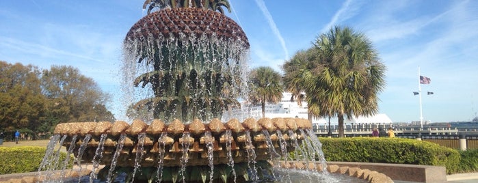 Waterfront Park is one of Charleston.