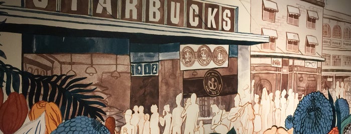 Starbucks is one of Lieux qui ont plu à Eve.