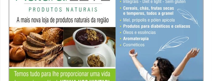 Natural Leve Produtos Naturais is one of Mercados.
