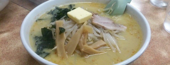 Aji no Sapporo Onishi is one of 出先で食べたい麺.