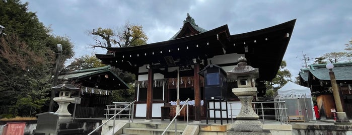 敷地神社(わら天神宮) is one of 京都十六社.