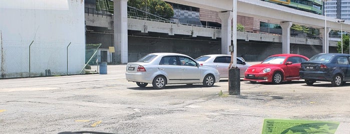 Lot F KL Sentral Carpark is one of back KL Sentral.