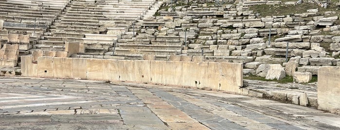 Theatre of Dionysus Eleuthereus is one of Greece.