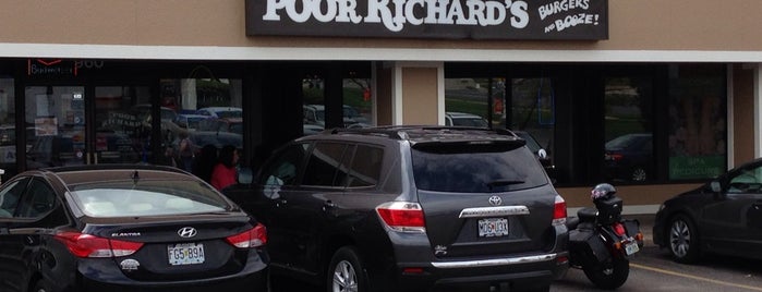 Poor Richard's is one of Orte, die Christina gefallen.
