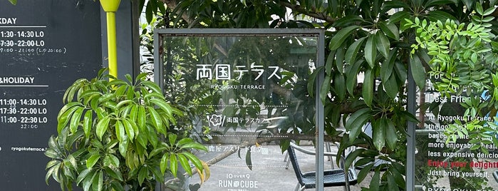 Ryogoku Terrace Cafe is one of メシ（夜寄り）.