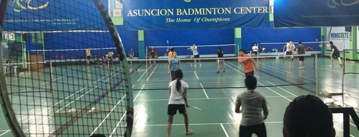 Asuncion Badminton Center is one of Locais curtidos por Chie.