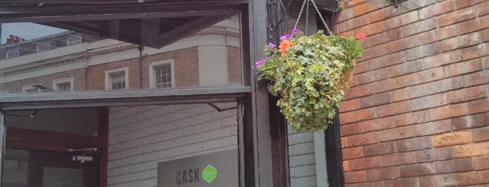 CASK Pub and Kitchen is one of Craft Beer Map London 2013 Ed..