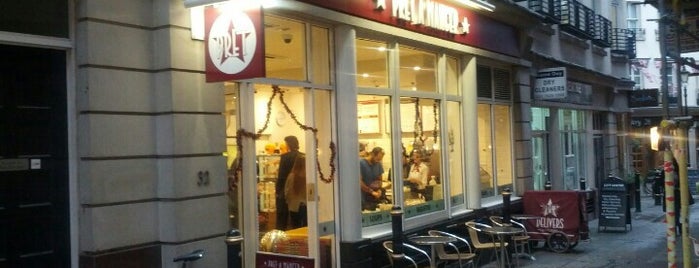 Pret A Manger is one of Vincent’s Liked Places.