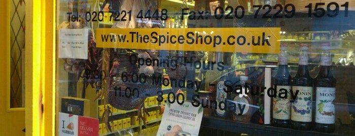 The Spice Shop is one of My London ToDo List.