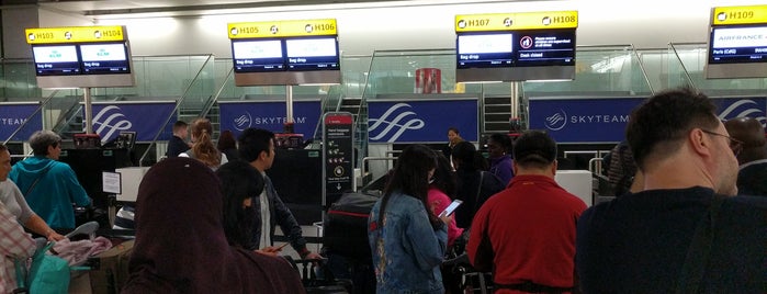 KLM Check-In Desk is one of Airports.