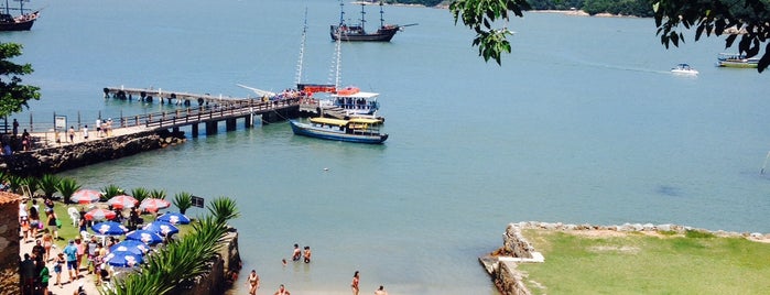 Ilha de Anhatomirim is one of Gov. Celso Ramos - Praias.