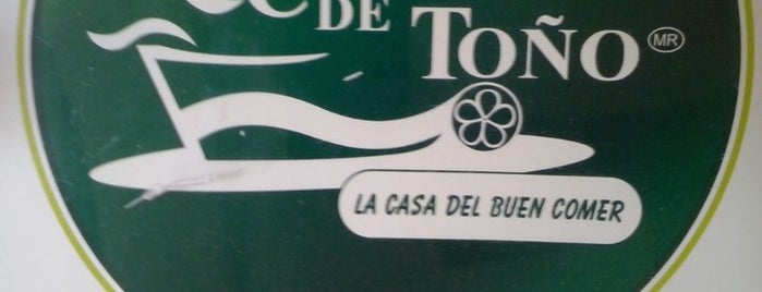 La Casa de Toño is one of México D.F..