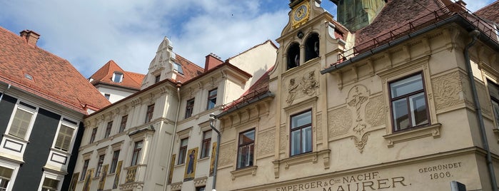 Glockenspielplatz is one of Streets and other public places in Graz.