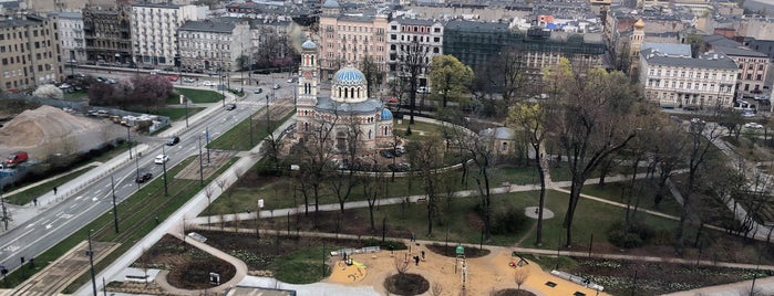 Sobór św. Aleksandra Newskiego - Alexander Nevsky Cathedral is one of Лодзь.