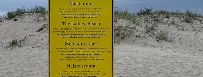 Naiste rand is one of Beaches in Estonia.