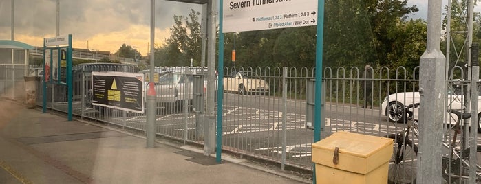 Severn Tunnel Junction Railway Station (STJ) is one of Planes, Trains and Automobiles.