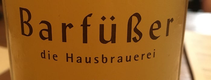 Barfüßer - Die Hausbrauerei is one of Besucht.