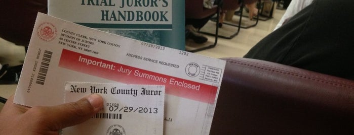 Jury Duty Assembly Room is one of Locais curtidos por Ade.