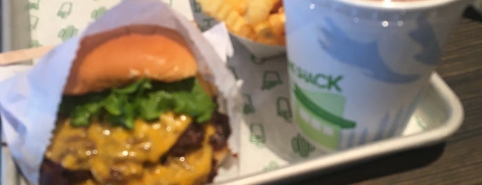 Shake Shack is one of Favorite Burger Places.