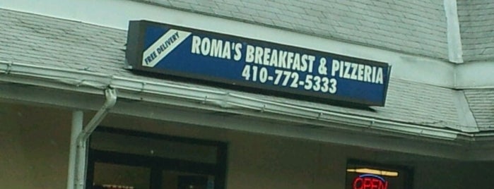 Roma's Pizza & Subs is one of สถานที่ที่บันทึกไว้ของ Lindsey.