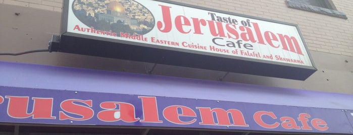 Taste Of Jerusalem Cafe is one of Locais curtidos por Alison.