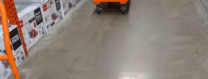 The Home Depot is one of Places.