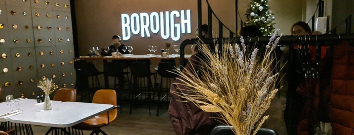 Borough is one of Рестораны и кафе.