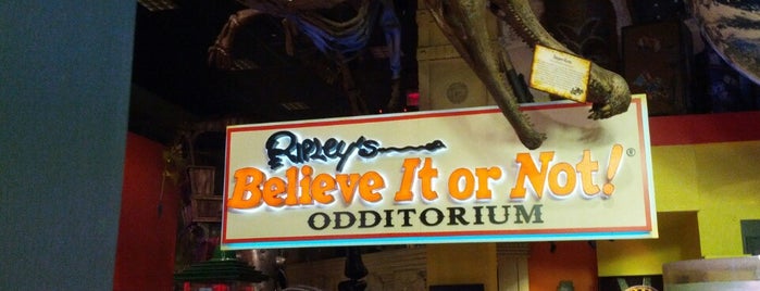 Ripley's Believe It or Not! is one of Pinball NYC.