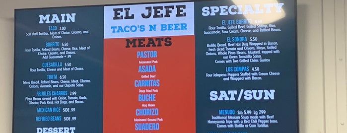 El Jefe Taqueria is one of New: KC 2021 🆕.