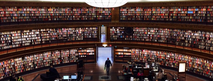 Stockholm Public Library is one of 建築マップ　ヨーロッパ.