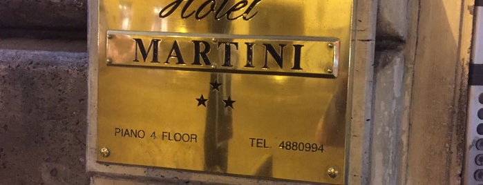 Martini Hotel Rome is one of Hotels I checked in worldwide.