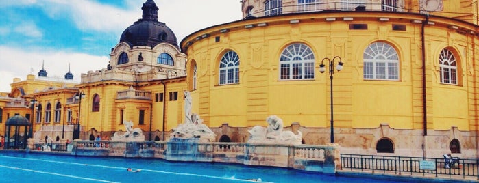 Thermes Széchenyi is one of Sauna SPA.