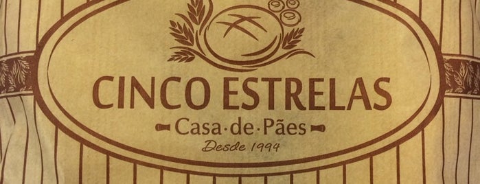 Cinco Estrelas Casa de Pães is one of Cecilia 님이 좋아한 장소.